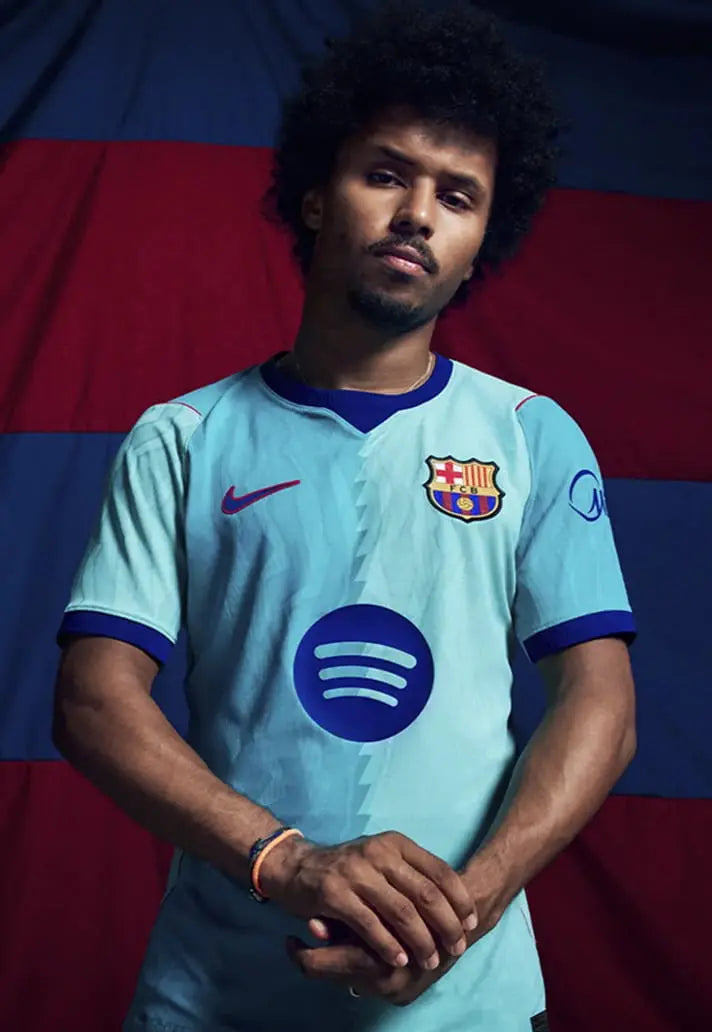 Barcelona 2026/27 Third Jersey: 1996/97 Teal Classic Returns