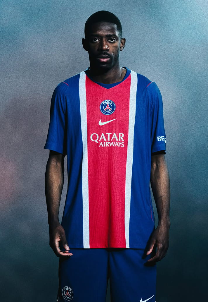 PSG 2026/27 Home Jersey: The Hechter Stripe Returns