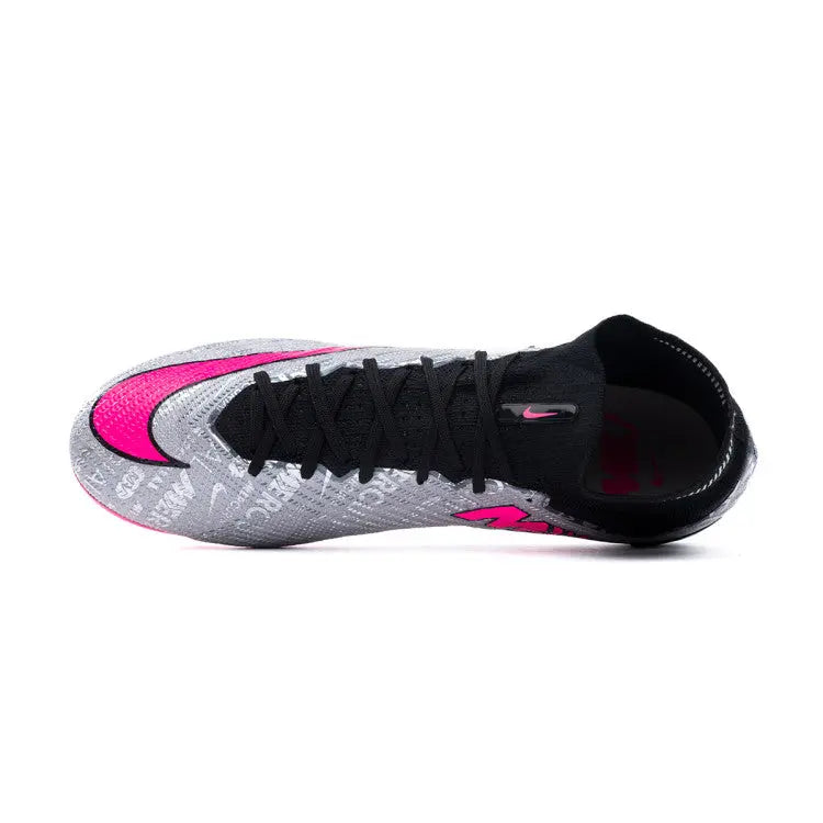 Nike Air Zoom Mercurial Superfly Elite 9 FG XXV - Silver/Pink/Black Nike