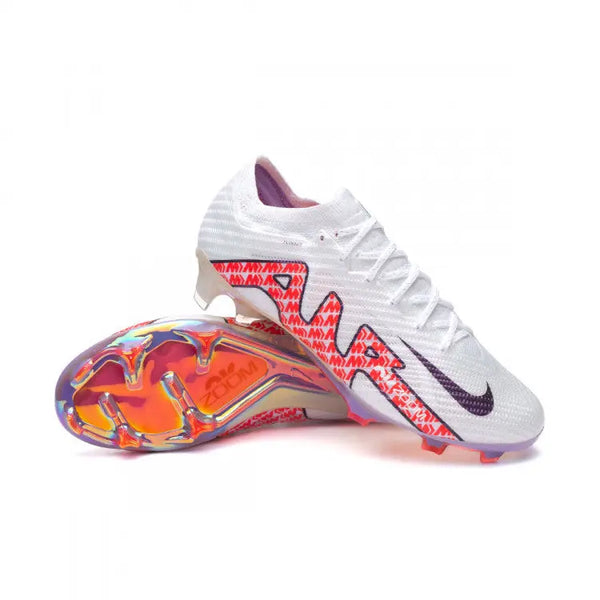 Nike Air Zoom Mercurial Vapor 15 Elite FG - White/Red/White LIMITED EDITION