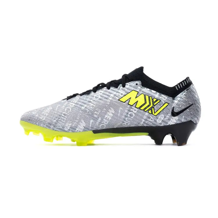 Nike Air Zoom Mercurial Vapor 15 Elite FG XXV - Silver/Neon/Black