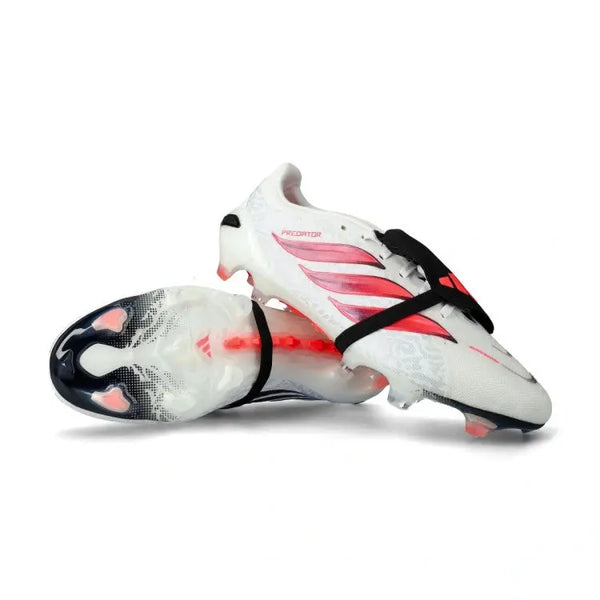 adidas Predator Elite Fold-Over Tongue FG - Chaos vs Control - Cloud White/Solar Turbo/Core Black