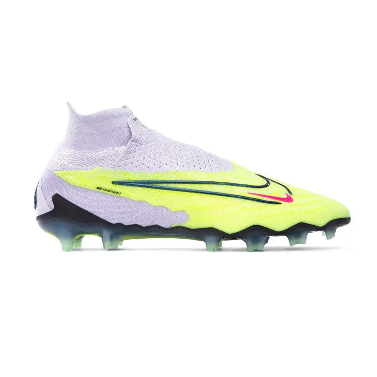 Nike Phantom GX Elite DF FG Luminous - Neon/Gridiron/Violett