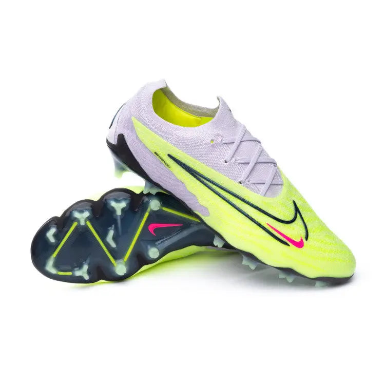 Nike Phantom GX Elite FG Luminous - Neon/Gridiron/Violett