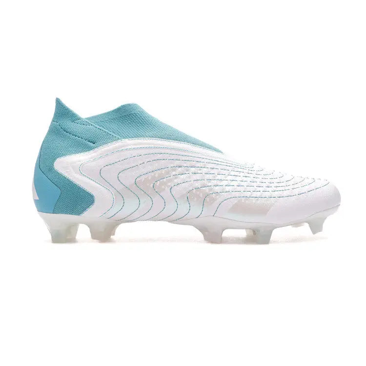 adidas Parley Predator Accuracy + FG - White/Grey/Preloved Blue LIMITED EDITION