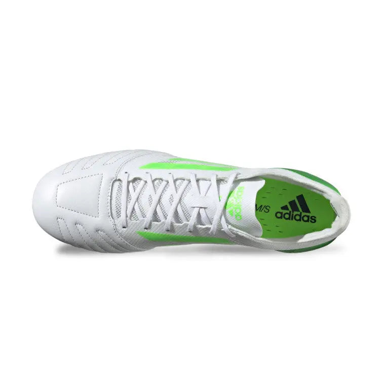 adidas X Speedportal 99 Leather .1 FG Speed Sense - Footwear White/Solar Green LIMITED EDITION Adidas